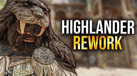 for honor testing grounds|highlander rework for honor.